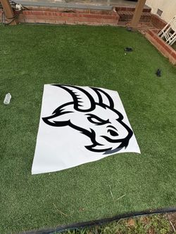 Side graphics decals for ram