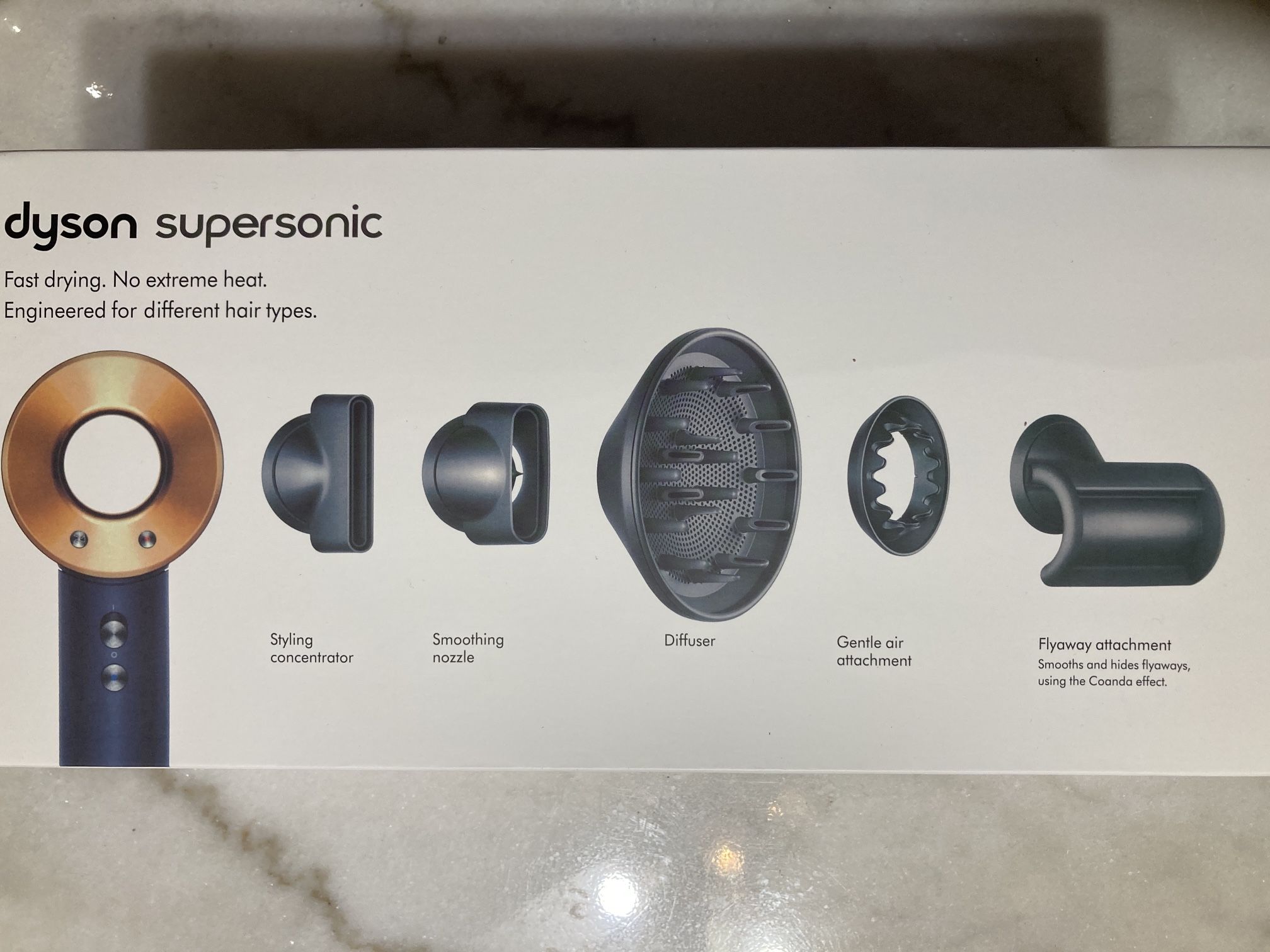Dyson Supersonic HD08 Hair Dryer – Nickel, Brand New, Pickup Madison WI