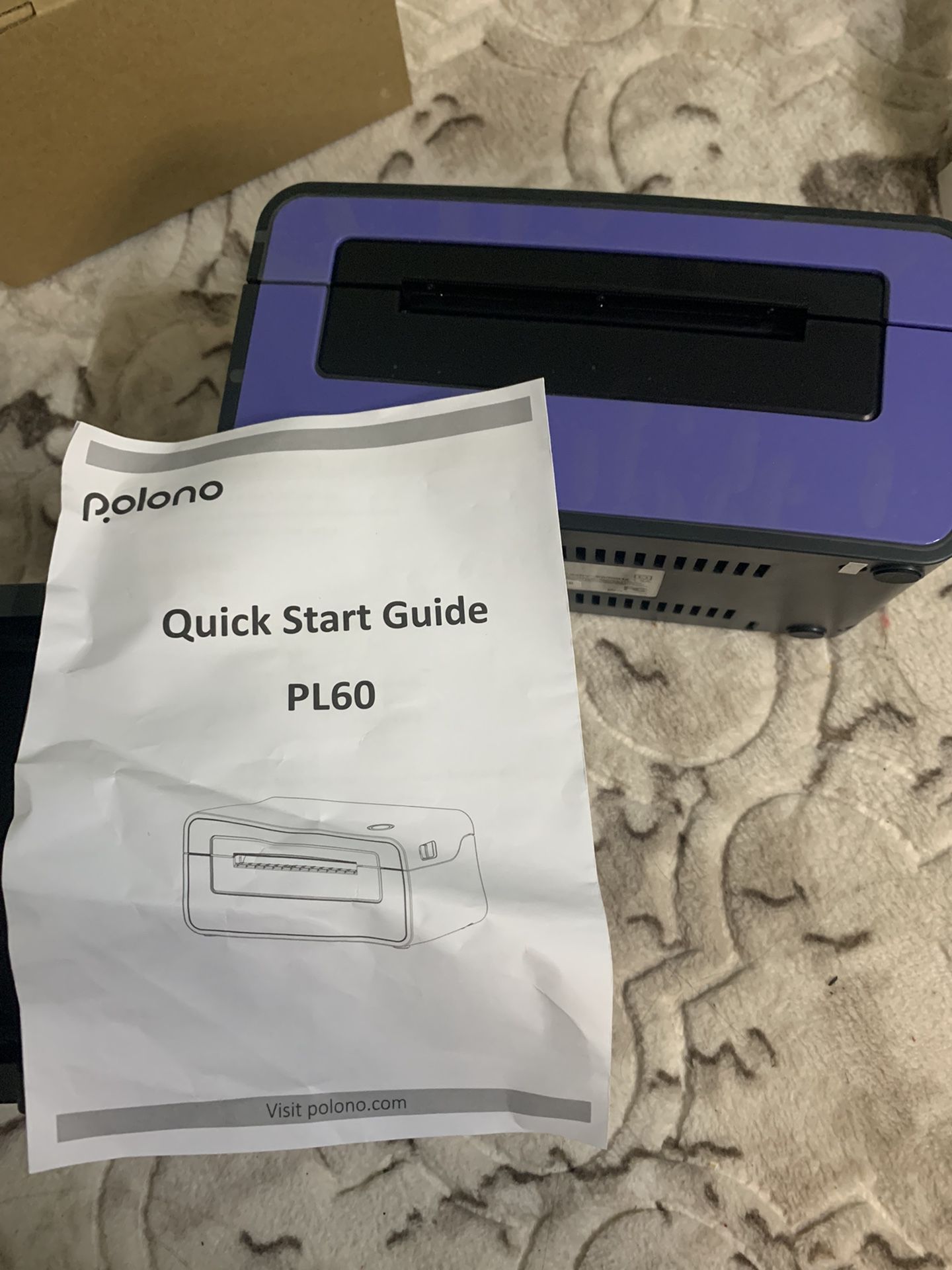 Portable Polono Label Printer