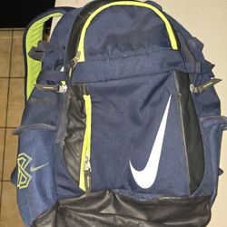 Nike BSBL Backpack Dark Blue/Neon Yellow