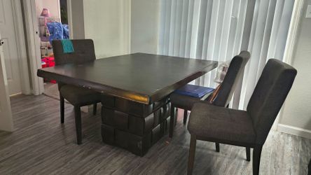 Wood table