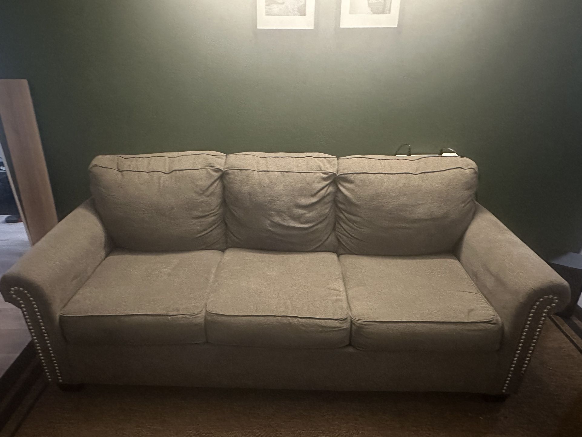 3 Gray Couches 