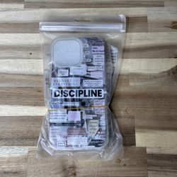 Iphone 15 Pro Max Inspirational Self Disciplined Motivating Phone Case BRAND NEW