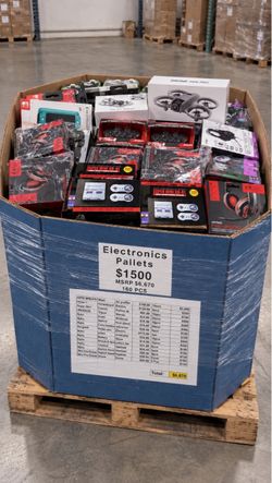 Wholesale Liquidation Pallets – Electronics, Tools, Toys & More