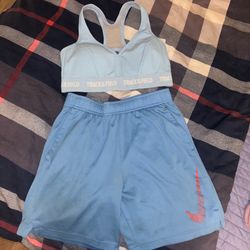 Blue sportswear set