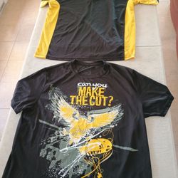 2 Posters,  AnyTime  AnyPlace.& 2 New Military Shirts 