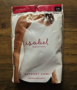 New Isabel by Ingrid & isabel BLACK L/XL Maternity Support Cami