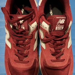 New balance 574 Burgundy Size 10.5