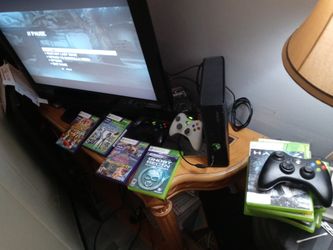 Xbox 360 Kinect W Kinect Piece 2 Wireless Controller S 4 Kinect Games And Kinect Shooter 