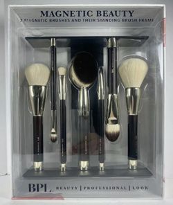 BPL magnetic professional makeup brush set