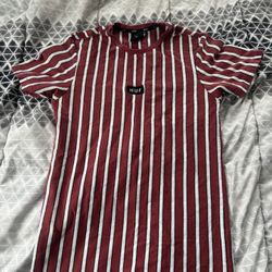 HUF Striped T-Shirt – Red/White – Buy Today In East Bethel 