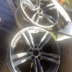 2 BMW OEM M3 wheels