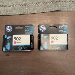 HP 902 Magenta Original Ink Cartridges (Lot of 2)