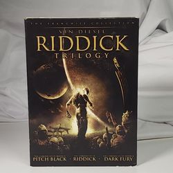 Riddick Trilogy Chronicles Dark Fury DVD Set 2nd Copy
