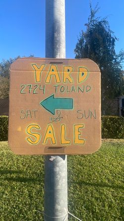 Yard Sale