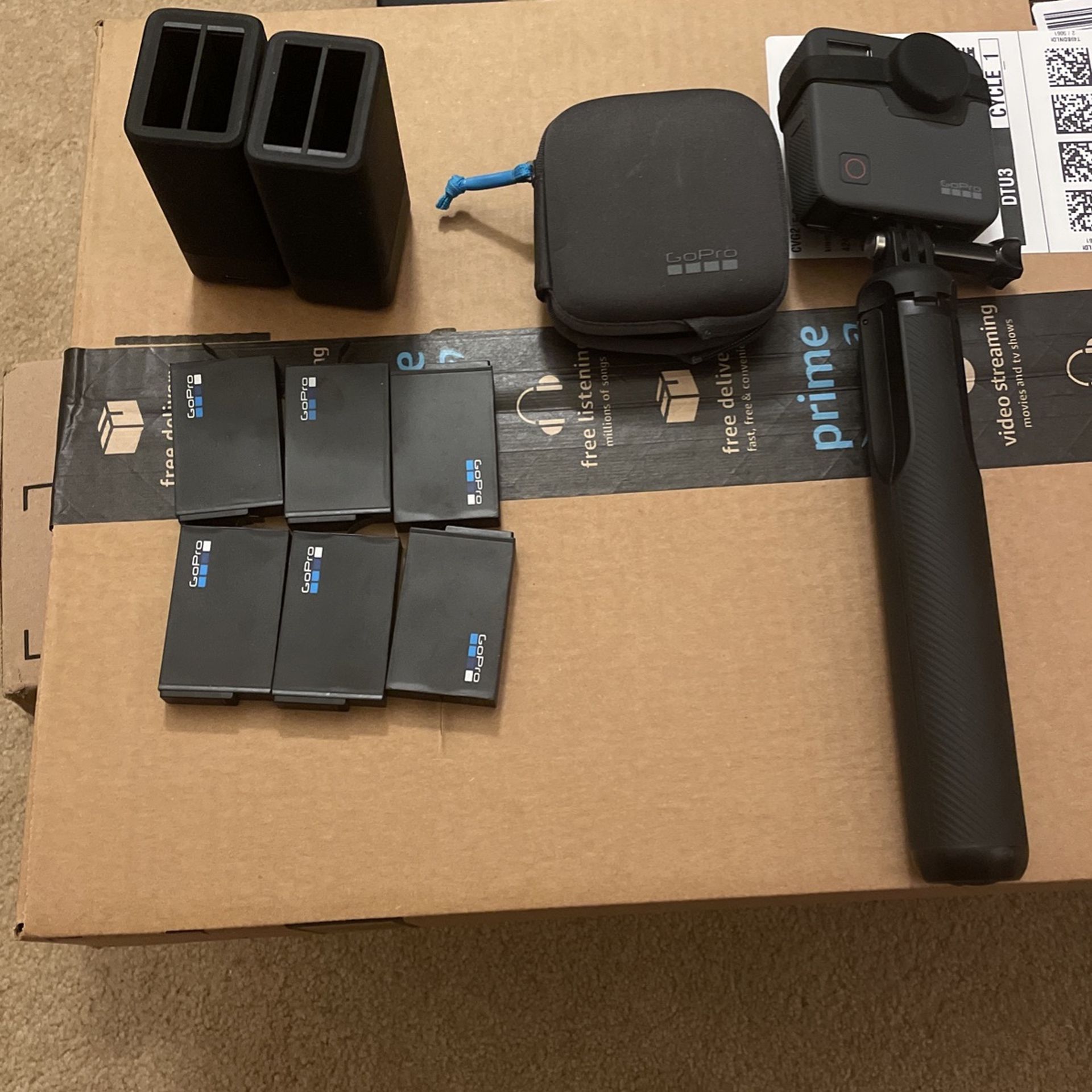 GoPro Fusion 360 (6 Batteries, 2 Dual Chargers)