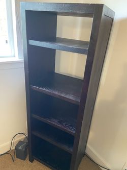 Sturdy Black Bookshelf