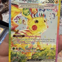 Pickachu Surging Sparks ⚡️ Pokemon Card
