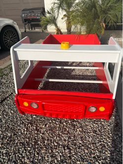 Fire truck bed