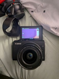 Pickup only, Cash only - Canon EOS M200 And Accessories