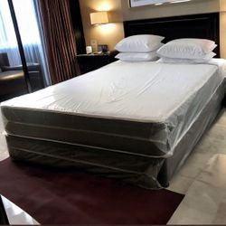 Full Size Mattress 10 Inches Quality and Comfort New From Factory Also Available: Twin, Queen And King Same Day Delivery