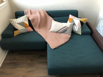 West Elm chaise couch