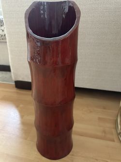Tall Bamboo Vase