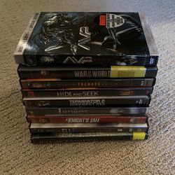 9 DVD Thriller/Sci-fi Lot