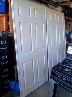 Sliding Closet Doors Great Condition