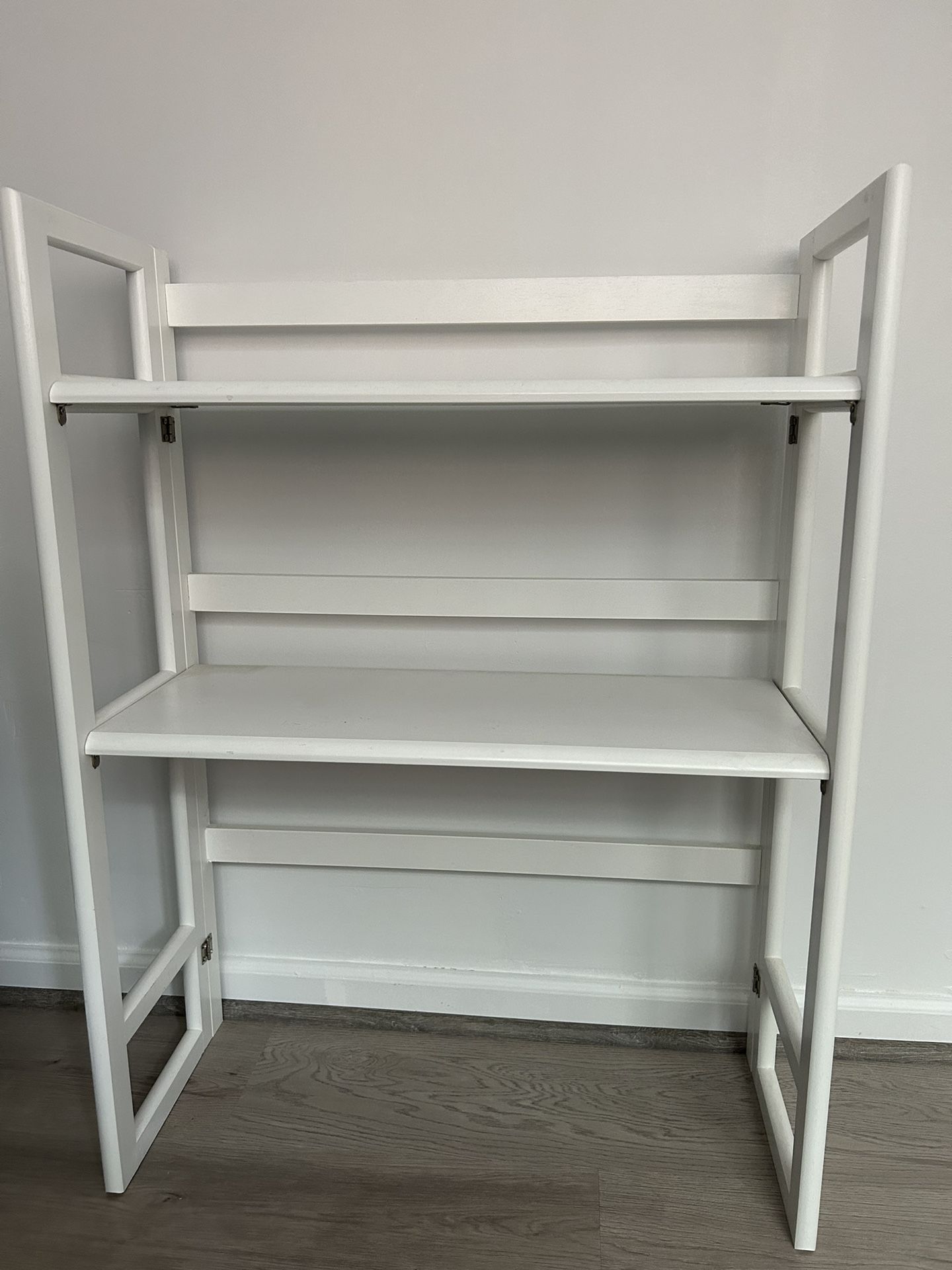 White Book Shelf / Desk