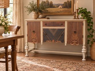 Vintage boho sideboard/buffet