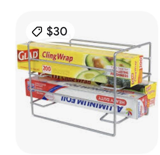 2 Foil And Wrap Organizer