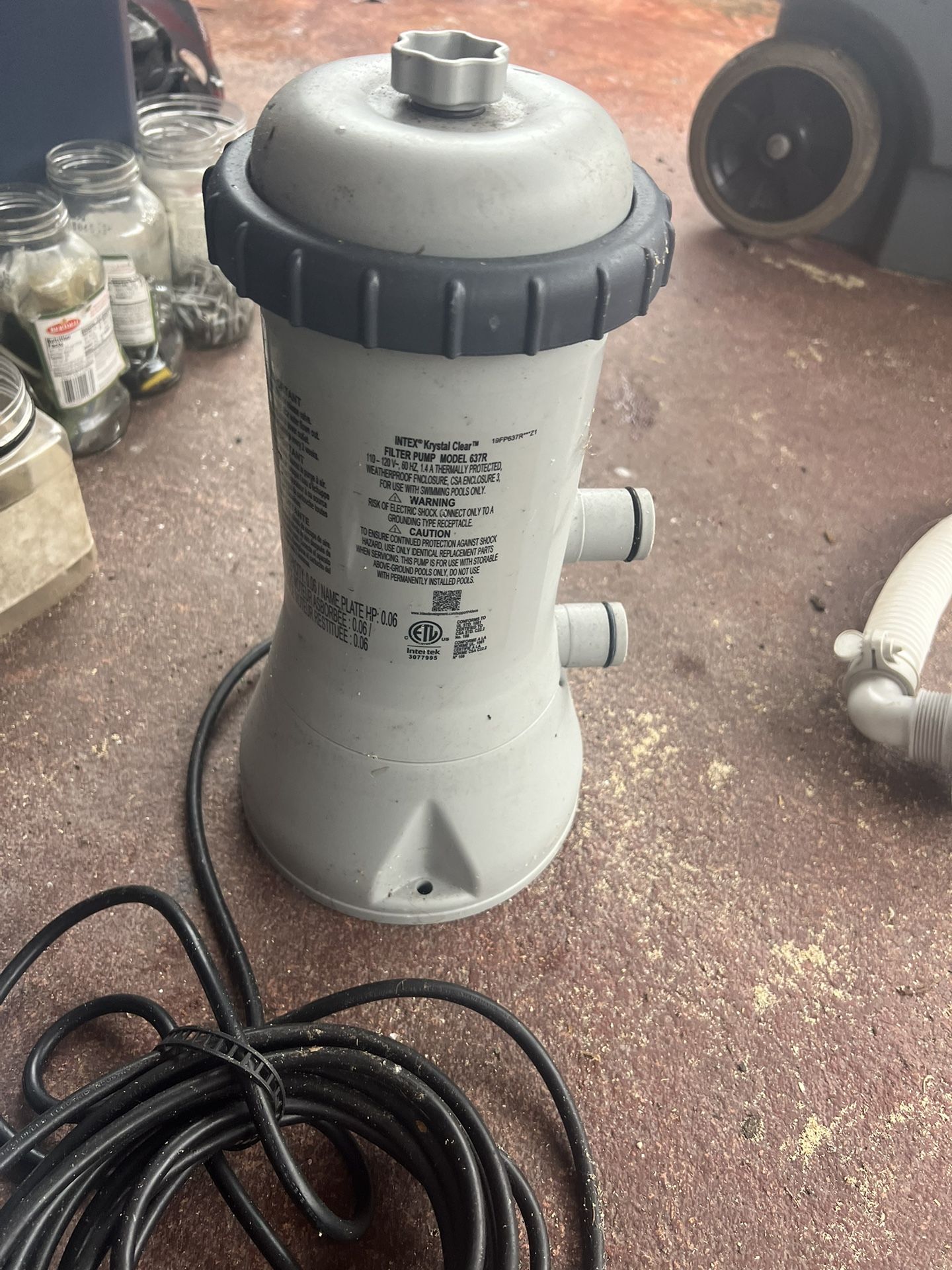 Intex C1000 Above Ground Pool Pump for Sale in Miami, FL OfferUp