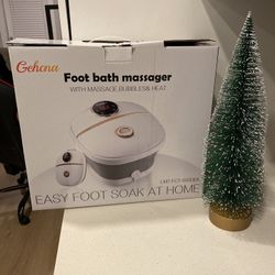 Foot Spa Massager w/ Heat & Bubbles🧖🏼