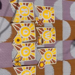 Handmade “Two Groovy” Banner