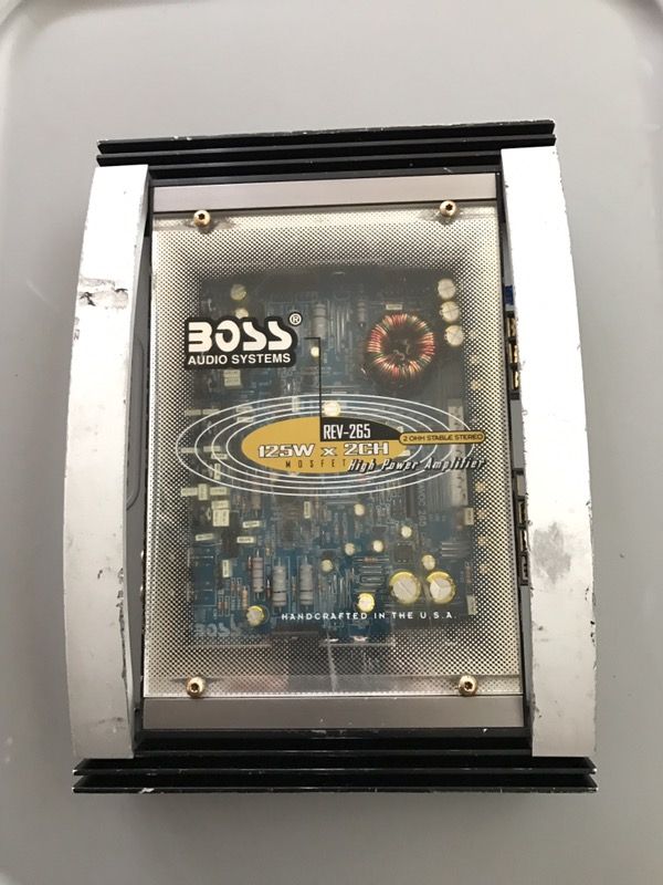 Boss Audio Systems Rev-265 Amp (rare)