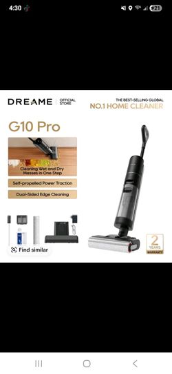 Dreame G10 vacuum mop