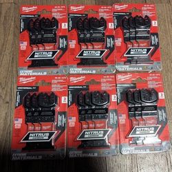 Milwaukee Multi-Tool Blades NITRUS Carbide EXTREME Materials 