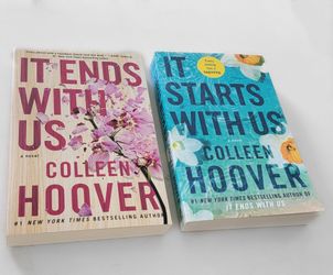 Colleen Hoover 2-Book Set – It Ends With Us & It Starts With Us