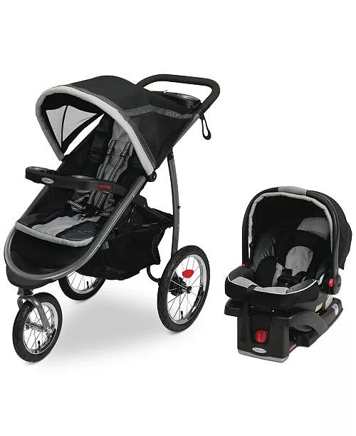 Graco Quick Connect Jogging Stroller And Carseat