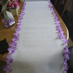 White Aisle Wedding  Runner