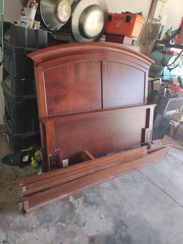 Bed Frame Solid Wood 