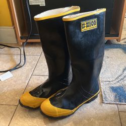 M-wear Steel toe Rubber Boots