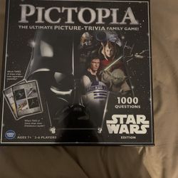 Pictopia Star Wars Edition Ultimate Picture Trivia Family Board Game New edition