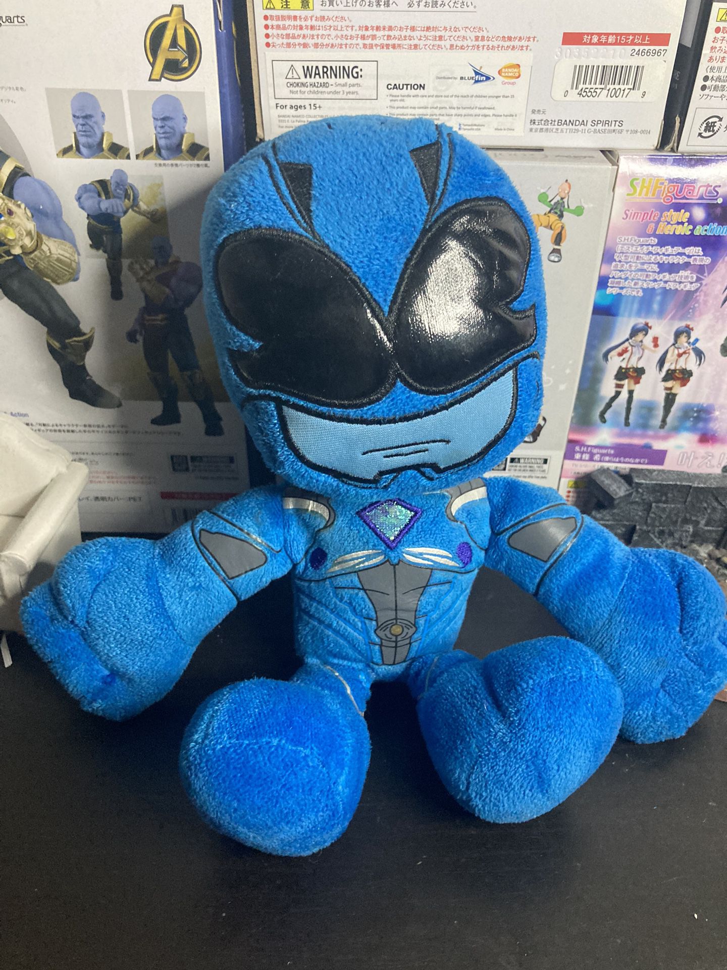 Blue Ranger PLUSHIE Power Ranger
