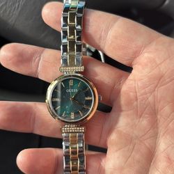 GUESS Ladies' Two-Tone Analog Watch