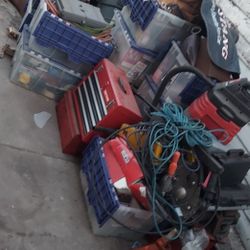 Tools ,toolbox ,welders, and compressor Good Condition  Taking Offers For Everything 