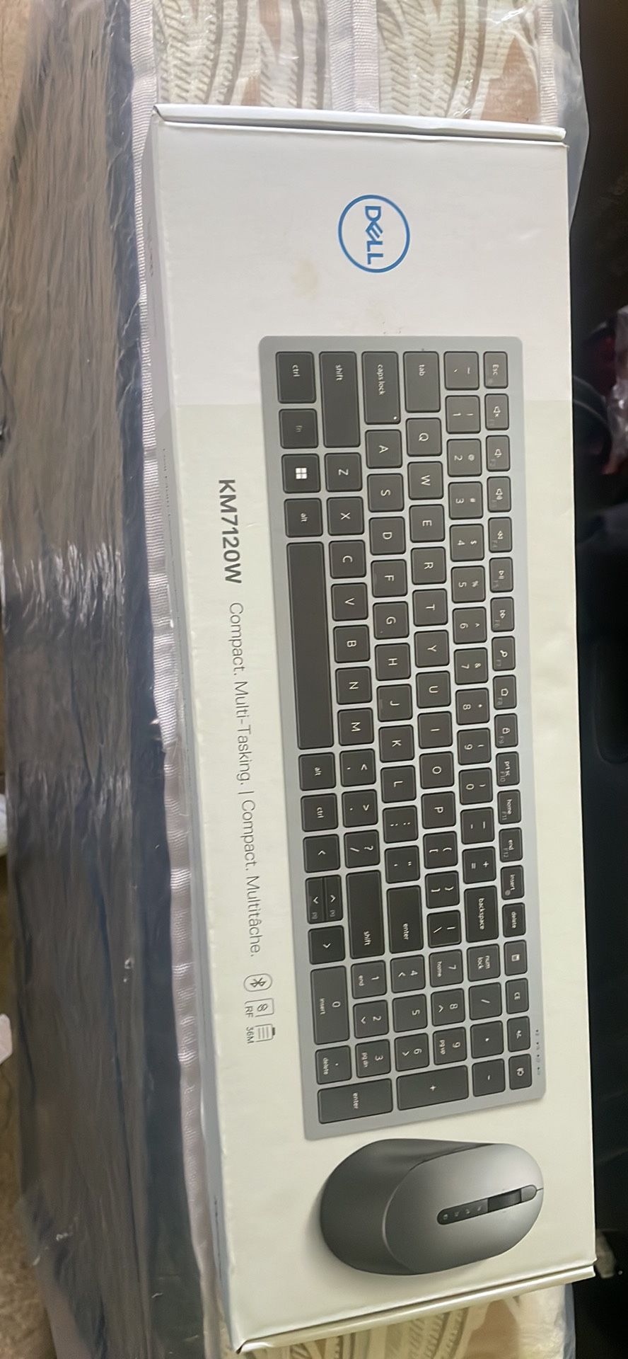 Dell Multi-Device Wireless Keyboard and Mouse Combo - KM7120W