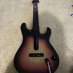 Guitar hero guitar ps3