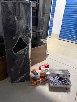skar audio subwoofer/sound system setup